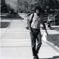 1985 Students, May Outdoor Candid Shots 01