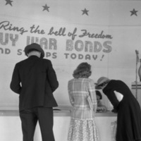 War Bonds Sales Booth