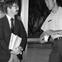 1987 Faculty, September Reception 02