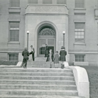 1937 Ackerman School Entrance