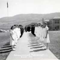 1944 Graduation Procession 3