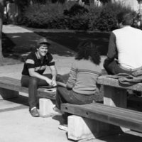 1984 Students, Outdoors, Fall Term 01