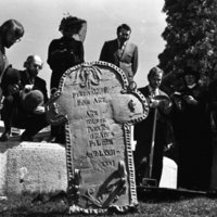1974 Employees, Mock Funeral 01