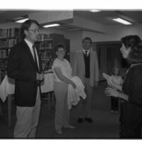 1989 Walter M. Pierce Library, Ribbon Cutting 19