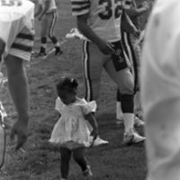 1988 Football Player, Brian Sap and Daughter 01