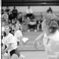 1991 Volleyball Action, Northwest Nazarene College at EOSC 06
