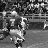 1991 Football Action, Western Oregon University at EOSC 21