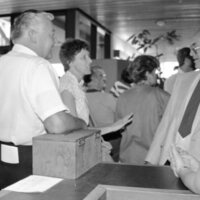 1988 Loso Hall, Groundbreaking Ceremony, Reception 33