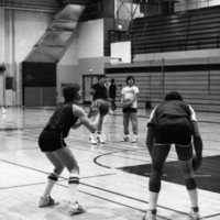 1981 Men's Basketball Practice 04