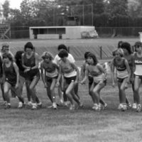 1983 Cross Country Starting Line