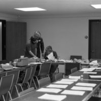 1977 Speech Tournament Set-up 2