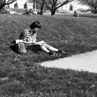 1986 Students, Outdoors in March 11