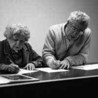 1985 Art Gallery Opening 08