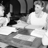 1988 Promotional Material with Peggy Pittock and Children 12