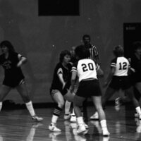 1984 Women's Basketball Action, EOSC vs. Whitman 27
