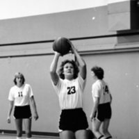 1980 Women's Basketball Action 16