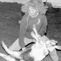1991 Rodeo, Roping Practice 02
