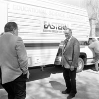1991 Mobile Laboratory, Ribbon Cutting 04