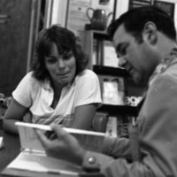 1980 Student, Consults Professor 04
