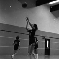 1981 Women's Basketball Action, Practice 15