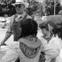 1987 Ackerman Elementary School, Pioneer Days, Farmer 09