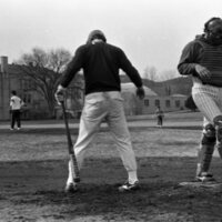 1985 Baseball, April Practice 04