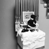 1975 Santa Doll at Organ