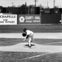 1987 Baseball Game in Caldwell, Idaho, Action 08
