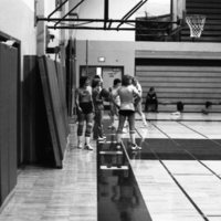 1981 Women's Basketball Practice