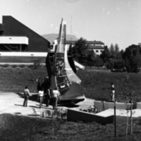 1981 Sculpture, Amphitheater Install 30