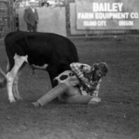 1979 Rodeo, Bulldogging 06