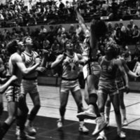1982 High school Wapiti League Boy's Basketball Tournament, Elgin vs. Imbler 08
