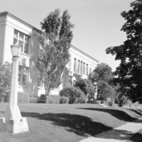50's Ackerman School Entrance