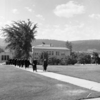 1967 Summer Graduation, Graduates Walk