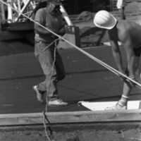 1988 Campus, Tennis Courts Construction 27