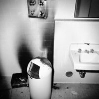 1970 Fire Damage, Bathroom 02