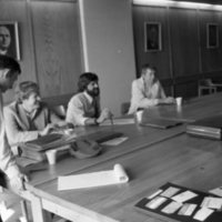 1985 Meeting at the Hoke Hall Conference Room 01