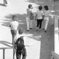 1986 Students, Outdoors in August 02