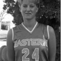 1990 Women's Basketball Player, Fall Portraits 04