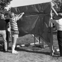 1988 Loso Hall, Groundbreaking Ceremony, Sign 14