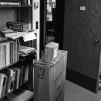 1978 Employee, Ralph Lewis' Office in Disarray 02