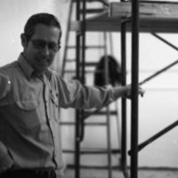 1981 Employee, Installing Panels 01