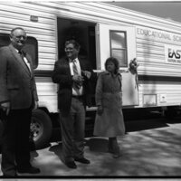 1991 Mobile Laboratory, Ribbon Cutting 11
