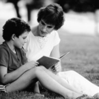 1986 Child, Reading