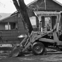 1987 La Grande, House Demolition 03