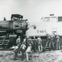 Train Wreck, Collision 1