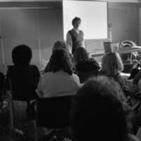 1985 Classroom, First Day of Classes Lecture 02