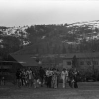 1976 Students, Group Walking
