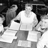 1988 Promotional Material with Peggy Pittock and Children 18