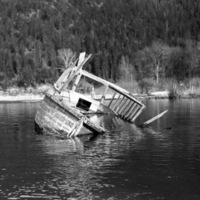 Wallowa Lake, Wreckage